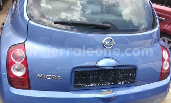 Buy Used Nissan March Blue Car in Freetown in Western Urban Buy Used Nissan March Blue Car in Freetown in Western Urban