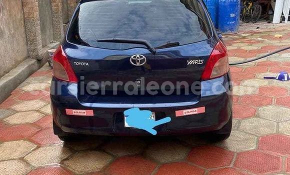 Buy Used Toyota Yaris Blue Car in Freetown in Western Urban Buy Used Toyota Yaris Blue Car in Freetown in Western Urban