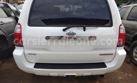 Buy Used Toyota 4Runner White Car in Freetown in Western Urban Buy Used Toyota 4Runner White Car in Freetown in Western Urban