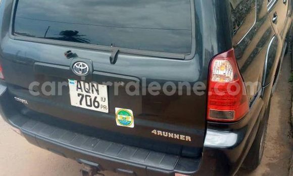 Buy Used Toyota 4Runner Black Car in Freetown in Western Urban Buy Used Toyota 4Runner Black Car in Freetown in Western Urban