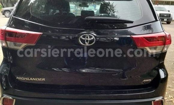 Buy Used Toyota Highlander Black Car in Freetown in Western Urban Buy Used Toyota Highlander Black Car in Freetown in Western Urban