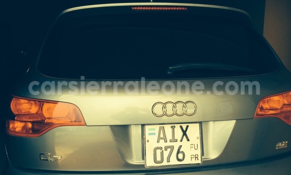 Buy Used Audi Q7 Other Car in Freetown in Western Urban Buy Used Audi Q7 Other Car in Freetown in Western Urban