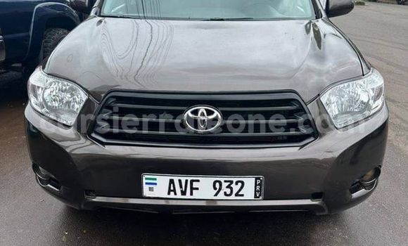 Buy Used Toyota Highlander Other Car in Freetown in Western Urban Buy Used Toyota Highlander Other Car in Freetown in Western Urban