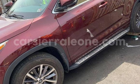 Buy Used Toyota Highlander Red Car in Blama in Kenema Buy Used Toyota Highlander Red Car in Blama in Kenema