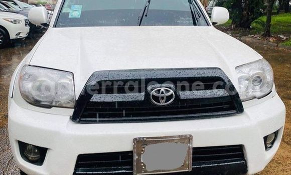 Buy Used Toyota 4Runner White Car in Freetown in Western Urban Buy Used Toyota 4Runner White Car in Freetown in Western Urban
