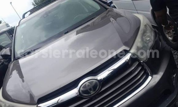 Buy New Toyota Highlander Black Car in Freetown in Western Urban Buy New Toyota Highlander Black Car in Freetown in Western Urban
