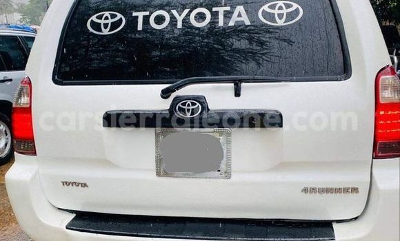 Buy Used Toyota 4Runner White Car in Freetown in Western Urban Buy Used Toyota 4Runner White Car in Freetown in Western Urban