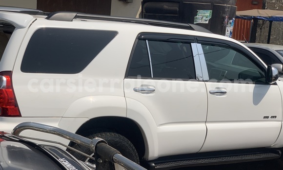 Buy Import Toyota 4Runner White Car in Freetown in Western Urban Buy Import Toyota 4Runner White Car in Freetown in Western Urban