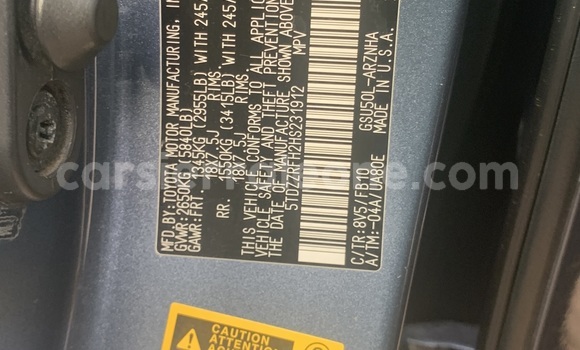 Buy Import Toyota Highlander Other Car in Freetown in Western Urban Buy Import Toyota Highlander Other Car in Freetown in Western Urban