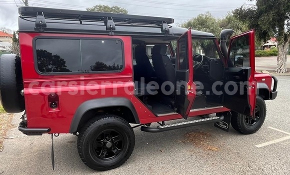 Buy Used Land Rover Defender Red Car in Freetown in Western Urban Buy Used Land Rover Defender Red Car in Freetown in Western Urban