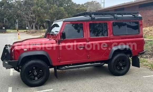 Buy Used Land Rover Defender Red Car in Freetown in Western Urban Buy Used Land Rover Defender Red Car in Freetown in Western Urban