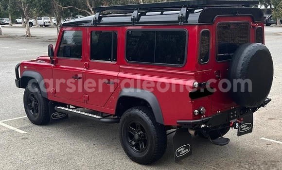 Buy Used Land Rover Defender Red Car in Freetown in Western Urban Buy Used Land Rover Defender Red Car in Freetown in Western Urban