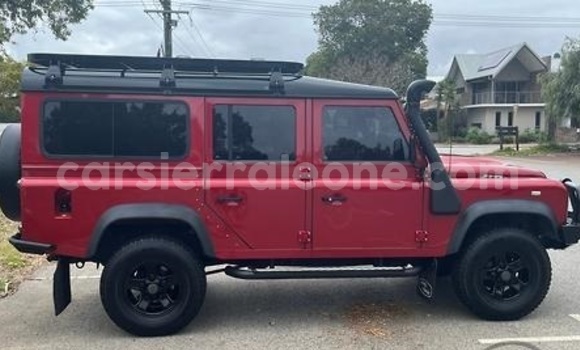 Buy Used Land Rover Defender Red Car in Freetown in Western Urban Buy Used Land Rover Defender Red Car in Freetown in Western Urban