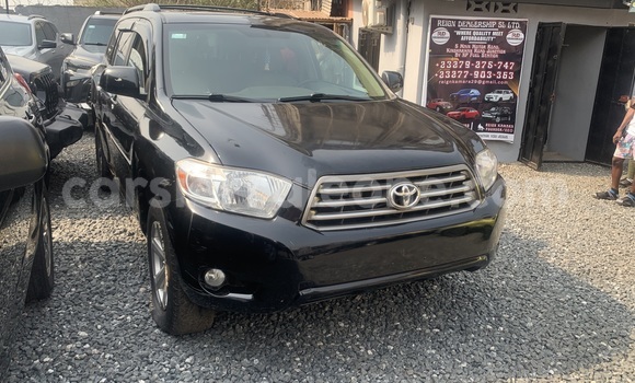 Buy Import Toyota Highlander Black Car in Freetown in Western Urban Buy Import Toyota Highlander Black Car in Freetown in Western Urban