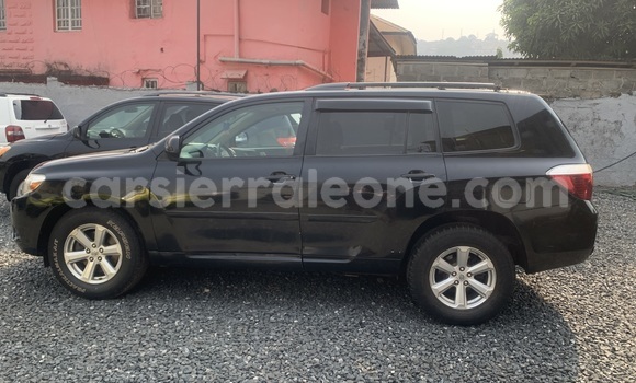 Buy Import Toyota Highlander Black Car in Freetown in Western Urban Buy Import Toyota Highlander Black Car in Freetown in Western Urban