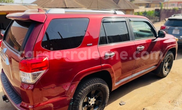 Buy Import Toyota 4Runner Red Car in Freetown in Western Urban Buy Import Toyota 4Runner Red Car in Freetown in Western Urban