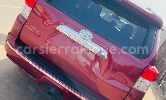 Buy Import Toyota 4Runner Red Car in Freetown in Western Urban Buy Import Toyota 4Runner Red Car in Freetown in Western Urban