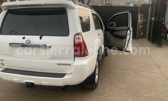 Buy Import Toyota 4Runner White Car in Freetown in Western Urban Buy Import Toyota 4Runner White Car in Freetown in Western Urban