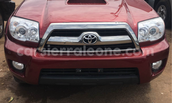 Buy New Toyota 4Runner Red Car in Freetown in Western Urban Buy New Toyota 4Runner Red Car in Freetown in Western Urban