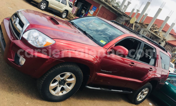 Buy New Toyota 4Runner Red Car in Freetown in Western Urban Buy New Toyota 4Runner Red Car in Freetown in Western Urban