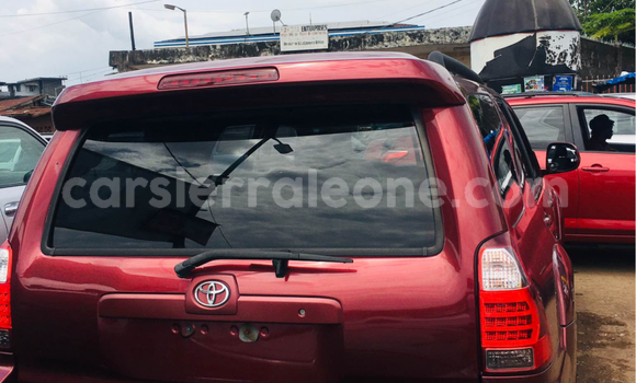 Buy New Toyota 4Runner Red Car in Freetown in Western Urban Buy New Toyota 4Runner Red Car in Freetown in Western Urban
