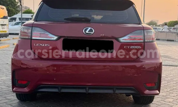 Buy Used Lexus CT Red Car in Freetown in Western Urban Buy Used Lexus CT Red Car in Freetown in Western Urban