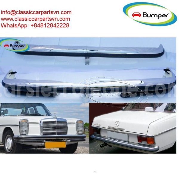 Big with watermark mercedes w114 w115 sedan s1 bumper full set 1