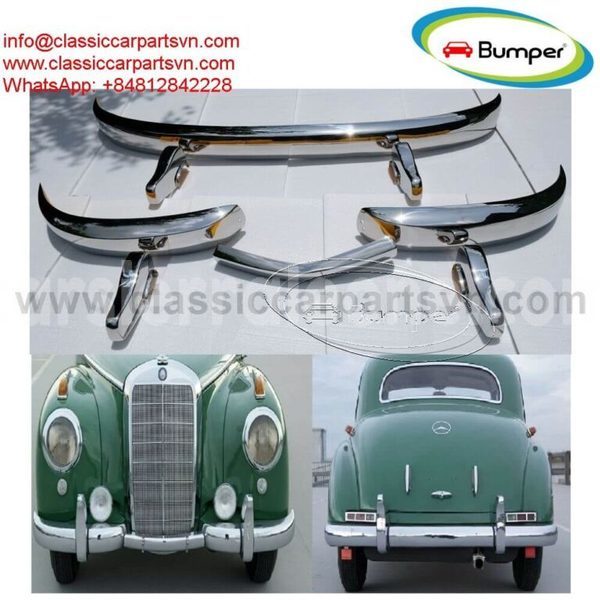Big with watermark mercedes adenauer w186 300 bumpers 1951 1957 1