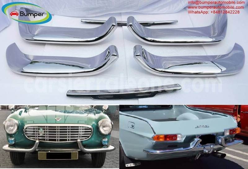 Big with watermark y volvo p1800 jensen cow horn bumper 1