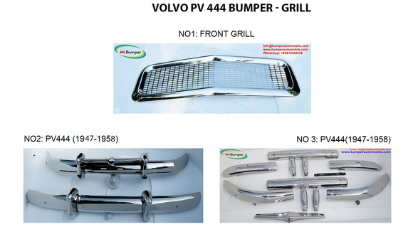 Bumper and grill PV 444 