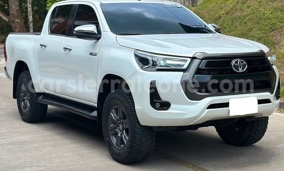 Buy Used Toyota Hilux White Car in Freetown in Western Urban Buy Used Toyota Hilux White Car in Freetown in Western Urban