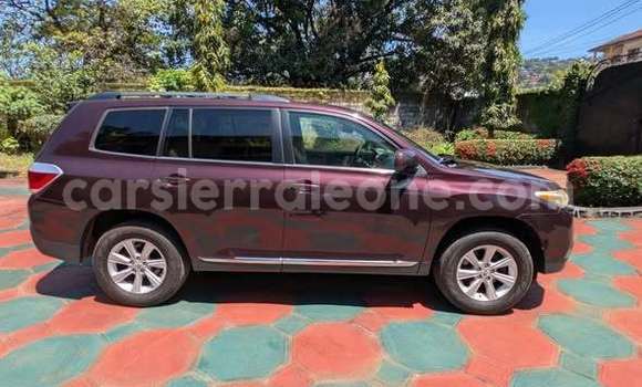 Buy Used Toyota Highlander Other Car in Freetown in Western Urban Buy Used Toyota Highlander Other Car in Freetown in Western Urban